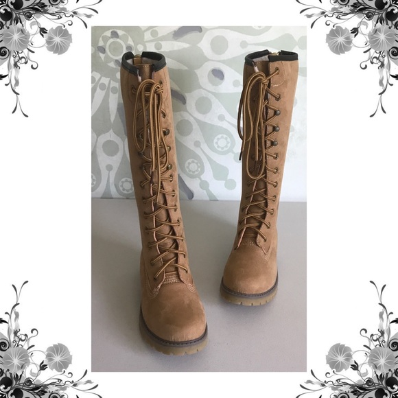 Steve Madden Shoes - {Madden Girl} Yumi Tall Lace-Up Boots